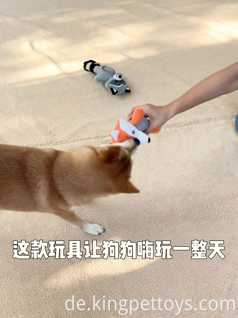 New Interactive Plush Dog Toy